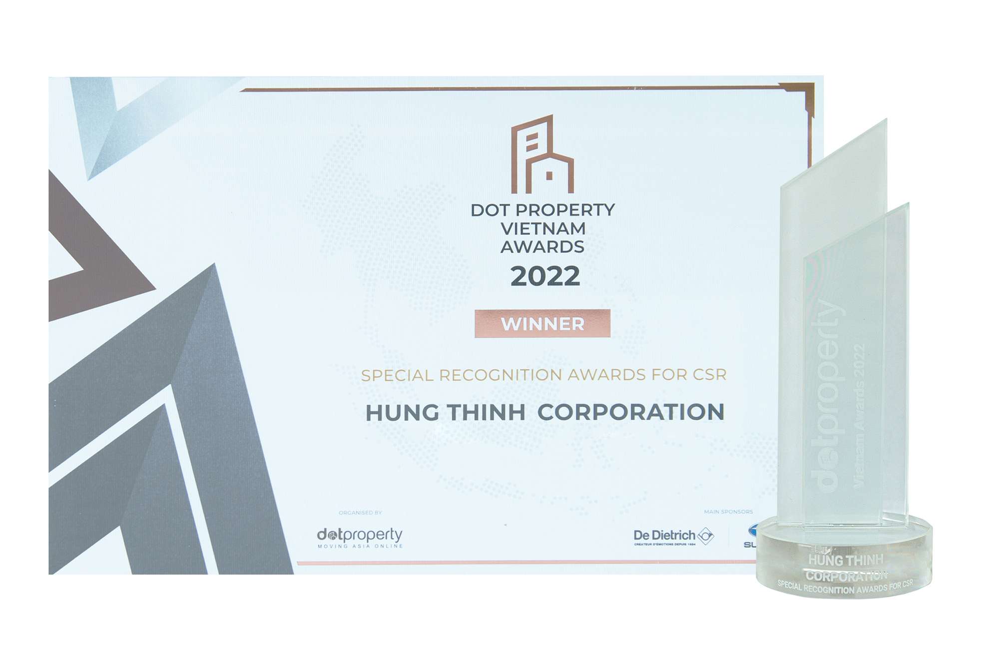 TẬP ĐOÀN HƯNG THỊNH ĐƯỢC VINH DANH VÌ NHIỀU NỖ LỰC DÀNH CHO CỘNG ĐỒNG